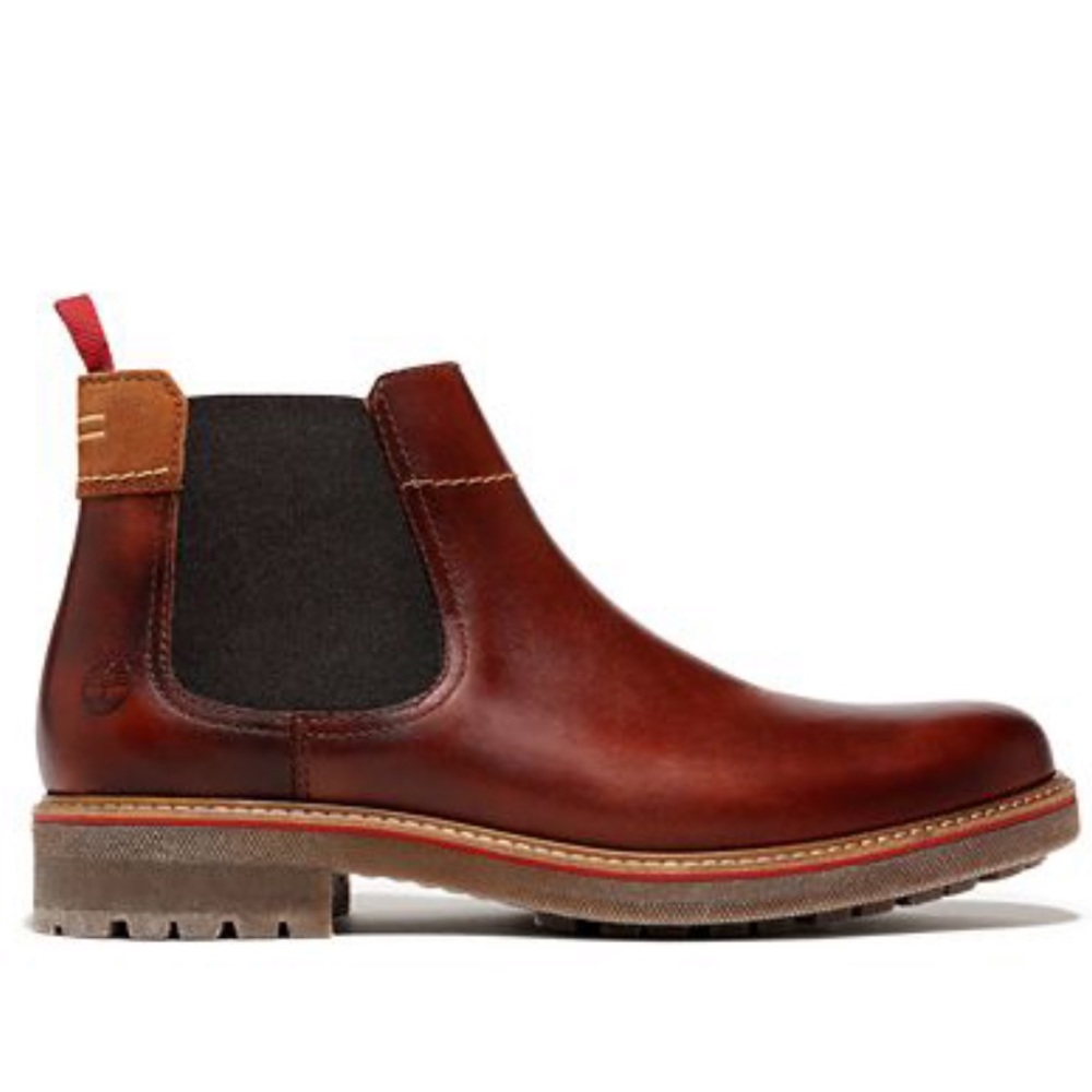 TIMBERLAND MEN'S OAKROCK CHELSEA BOOTS - Picture 1 of 6